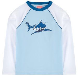 Sunuva Blue Shark Rash Guard Little Boys 1-2 Y